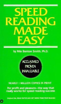 Speed Reading Made Easy Speed Reading Made Easy