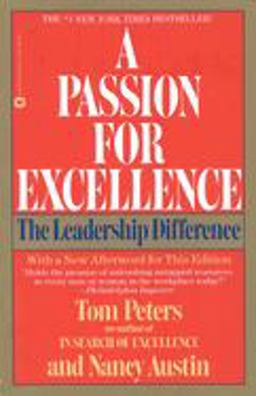 Passion for Excellence The Leadership Difference  9780446386395 Front Cover