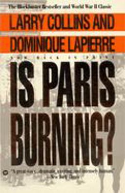 Is Paris Burning  9780446392259 Front Cover