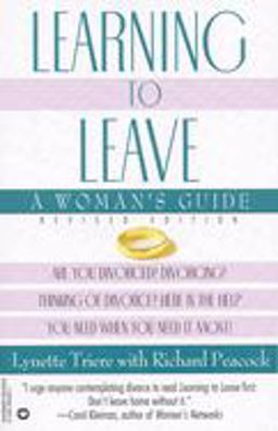 Learning to Leave A Women's Guide  9780446394833 Front Cover