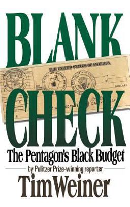 Blank Check The Pentagon's Black Budget  9780446514521 Front Cover