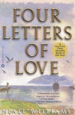 Four Letters of Love  9780446674935 Front Cover