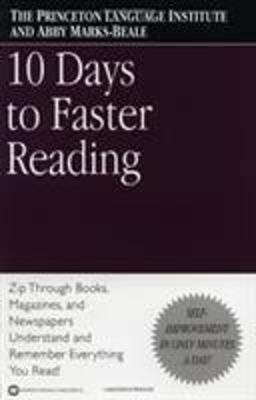 10 Days to Faster Reading  9780446676670 Front Cover