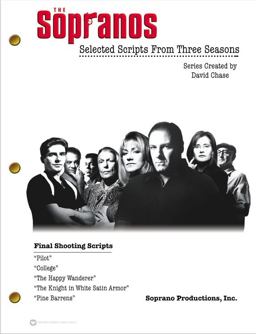Sopranos (SM) Selected Scripts from Three Seasons  9780446679824 Front Cover