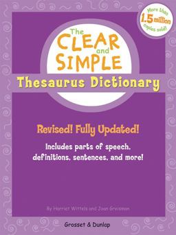 Clear and Simple Thesaurus Dictionary  9780448443096 Front Cover