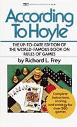 According to Hoyle The up-To-Date Edition of the World-Famous Book on Rules of Games  9780449211120 Front Cover