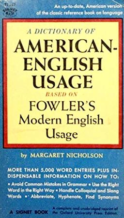 Dictionary of American English