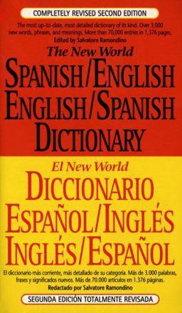 New World Spanish/English, English/Spanish Dictionary 2nd 9780451181688 Front Cover