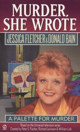 Murder, She Wrote: a Palette for Murder  9780451188205 Front Cover