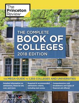 The Complete Book of Colleges, 2018 Edition