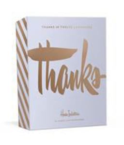 Thanks in Twelve Languages 12 Foil-Stamped Note Cards and Envelopes  9780451499684 Front Cover
