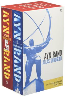 Ayn Rand Box Set ATLAS SHRUGGED and the FOUNTAINHEAD  9780451947673 Front Cover