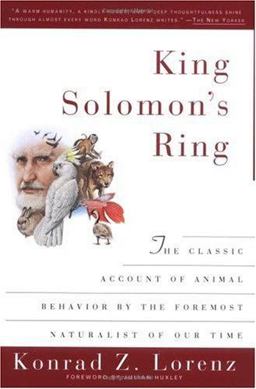 King Solomon's Ring New Light on Animals' Ways  9780452011755 Front Cover