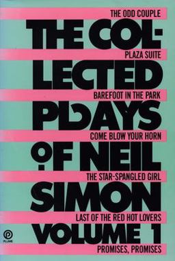 Collected Plays of Neil Simon Volume 1  9780452258709 Front Cover