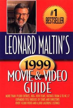 Leonard Maltin's Movie and Video Guide 1999  9780452279926 Front Cover