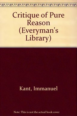 The Critique of Pure Reason