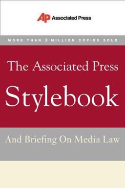 Associated Press Stylebook And Briefing on Media Law 42nd 9780465004898 Front Cover
