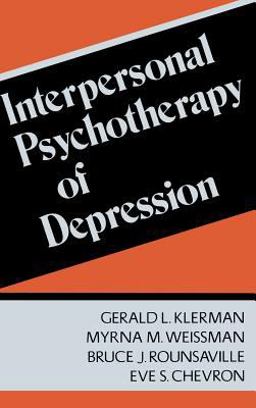Interpersonal Psychotherapy of Depression  9780465033966 Front Cover