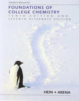 Foundations of College Chemistry