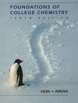 Foundations of College Chemistry