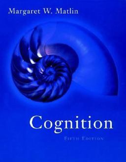 Cognition 5th 9780470002216 Front Cover