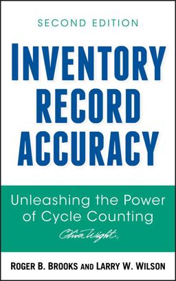 Inventory Record Accuracy Unleashing the Power of Cycle Counting 2nd 9780470008607 Front Cover
