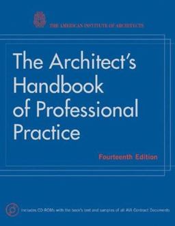Architect's Handbook of Professional Practice 14th 9780470009574 Front Cover