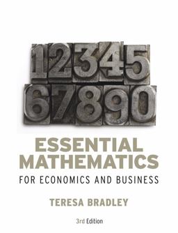 Essential Mathematics for Economics and Business 3rd 9780470018569 Front Cover