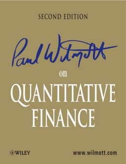 Paul Wilmott on Quantitative Finance, 3 Volume Set 2nd 9780470018705 Front Cover