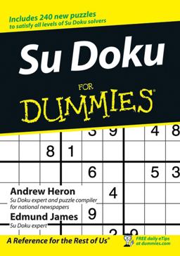 Su Doku for Dummies  9780470018927 Front Cover