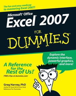 Excel 2007 for Dummies  9780470037379 Front Cover