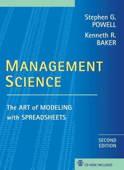 Management Science The Art of Modeling with Spreadsheets 2nd 9780470038406 Front Cover