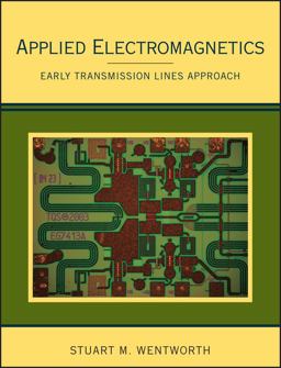 Applied Electromagnetics Early Transmission Lines Approach  9780470042571 Front Cover