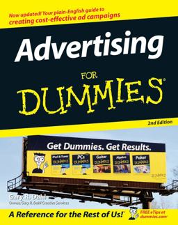 Advertising for Dummies 2nd 9780470045831 Front Cover