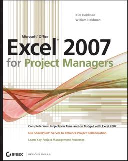 Microsoft Office Excel 2007 for Project Managers  9780470047170 Front Cover