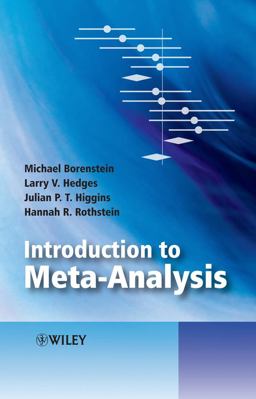Introduction to Meta-Analysis  9780470057247 Front Cover