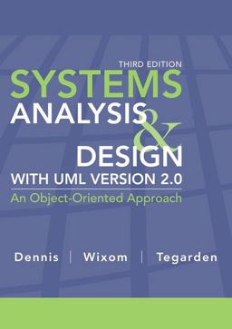 Systems Analysis and Design with UML 3rd 9780470074787 Front Cover