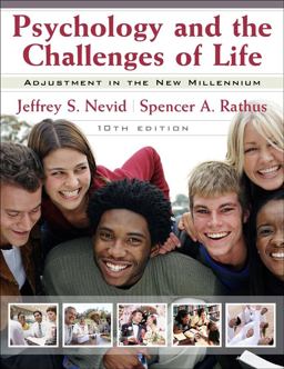 Psychology and the Challenges of Life Adjustment to the New Millennium 10th 9780470079898 Front Cover