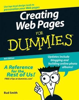Creating Web Pages for Dummies 8th 9780470080306 Front Cover