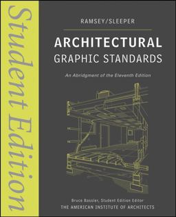 Architectural Graphic Standards 11th 9780470085462 Front Cover