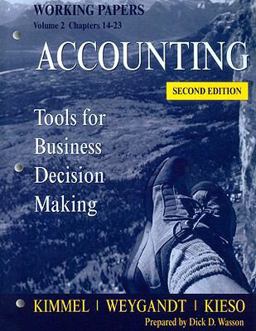 Accounting, Working Papers, Volume 2
