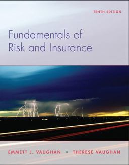 Fundamentals of Risk and Insurance 10th 9780470087534 Front Cover