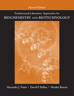 Fundamental Laboratory Approaches for Biochemistry and Biotechnology 2nd 9780470087664 Front Cover