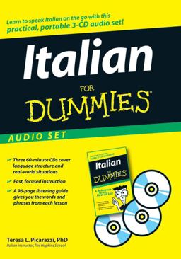 Italian for Dummies Audio Set  9780470095867 Front Cover