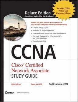 CCNA Cisco Certified Network Associate - Exam 640-802 5th 9780470110096 Front Cover