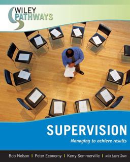Wiley Pathways Supervision Managing to Achieve Results  9780470111277 Front Cover