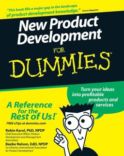 New Product Development for Dummies  9780470117705 Front Cover