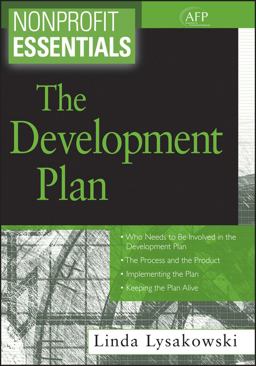 Nonprofit Essentials The Development Plan  9780470117972 Front Cover