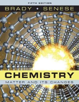 Chemistry The Study of Matter and Its Changes 5th 9780470120941 Front Cover