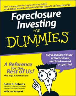 Foreclosure Investing for Dummies  9780470122181 Front Cover